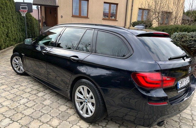 BMW Seria 5 cena 69999 przebieg: 199000, rok produkcji 2012 z Barczewo małe 596